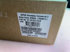 New - AOpen Chromebox Commercial 2 BC5000 (CM3867U) 91.CX100.GA30 picture