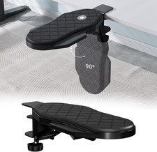 Ergonomics Desk Extender Tray, Table Mount Arm Wrist Rest Shelf, 90° Foldab picture