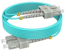 0.5m OM4 SC SC Fiber Patch Cable MMF Multimode Duplex 50/125m 40G/100G LSZH picture