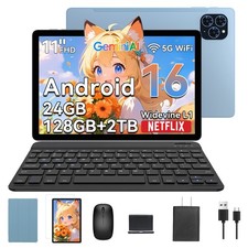 TABWEE T90 11 Inch Android 16 Tablet 24GB+128GB+2TB 5G WiFi Gemini AI  8000mAh picture