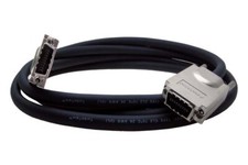 Amphenol 1M 28AWG EXTERNAL Mini SAS 34 Pin (SFF-8470) Male to Male Cable 3.3FT picture