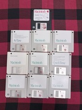 Macintosh Classic Floppy Disk Setup Floppy Disks Software Apple Macintosh 1994 picture