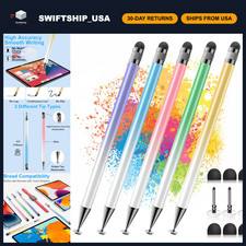 5 Pcs 2-in-1 Touchscreen Stylus Pen Set, Capacitive Stylus for Tablets & Phones picture