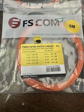 Fs.com - Duplex Om1 Multimode Fiber Patch Cable 5 Meter picture