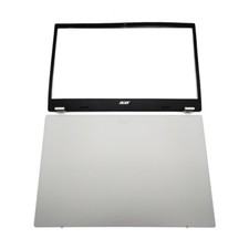 60.KDEN2.002 For Acer Aspire A315-24P 24PT A515-58M Top Back Cover+ Bezel Silver picture