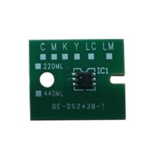 1PC One Time Chip for Mimaki LH100-0597 600ml Cartridge (K,C,M,Y,LC,LM,W,PR) picture