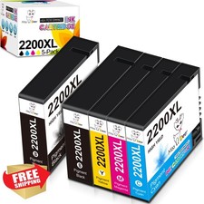 Miss Deer Compatible PGI-2200XL Pigment Ink Cartridges, Work with Maxify MB53... picture