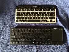 Lot of 2 Bluetooth Keyboards -- Tested  Works picture