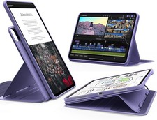 ESR Shift iPad Pro 11 M4 M5 2025 2024 Rotating Magnetic Stand 9 Angles Purple picture