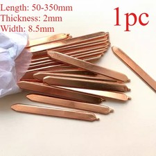 Copper Flat Heat Pipe for Cooling Laptop CPU GPU Heatsink 8.5X2mm length50-350mm picture