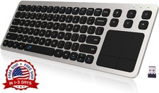 Teclado táctil inalámbrico para TV de 2,4 G con fácil control de medios NUEVO US picture