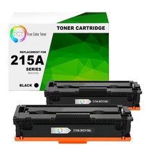 2Pk TCT Prem 215A W2310A Black for Compatible HP LaserJet M155 Toner Cartridge- picture