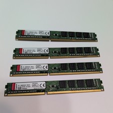 Kingston 4GB Desktop RAM PC3-10600 KVR13N9S8/4 Quantity of 4 picture