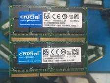 Crucial 16GB 2RX8 PC3L-12800S DDR3-1600Mhz 1.35V Laptop SO-DIMM RAM Memory picture