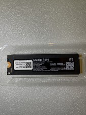 CRUCIAL P310 PCIe Gen4 NVMe 2280 M.2 SSD  1TB (Only 24hrs Power on hours) picture