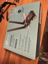 Brand NEW--TP Link Archer TX55e AX3000 Wi-Fi 6 & Bluetooth 5.2 PCIe Adapter picture