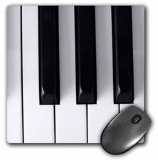 3dRose Piano Keys MousePad picture