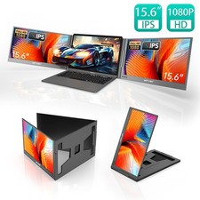 MT-VIKI 15.6 inch Laptop Screen Extender Potable Screen FHD 1080P 360° Rotation picture