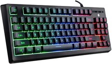 Giixer RGB Gaming  Keyboard LED Backlit Illuminated Computer Keyboard picture