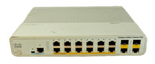 CISCO Catalyst WS-C2960C-12PC-L 12-Port Gigabit Managed Switch picture