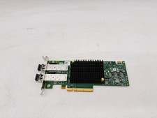Dell 0VGJ12 Emulex LPE31002 Dual-Port 16GB Fiber Channel FC PCIe NIC Half Height picture