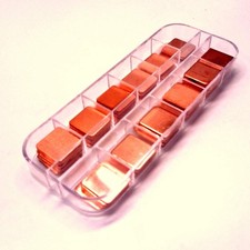 Easycargo 100pcs 12 sizes 15mm Copper Pad Shim Kit, Pure picture