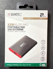 EMTEC Portable SSD 3D Nand [ X210 Elite Pro 2TB ] NEW picture