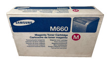 SAMSUNG CLP-M660B ST924A GENUINE MAGENTA TONER CLP-610/CLP-660/CLX-6200/6210 picture
