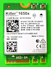 Alienware Area 51m Killer 1650x AX200NGW A00 Wireless Card Dell TKNXX picture