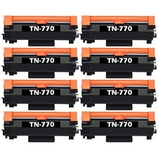 8Pack TN770 Toner Cartridge for MFC-L2750DW XL HL-L2370DW XL Printer (Black) picture