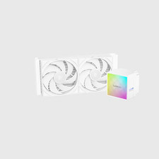 SUDOKOO NEXAURA 240 White Liquid AIO CPU Cooler ARGB diamond glow picture