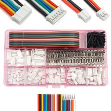 JST PH 2.0 Connectors Pin Header and Ribbon Cable Wire Kit 2.0mm Pitch JST... picture