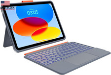 Case with Keyboard for Ipad 10Th Generation & 11Th (A16, 2025): Bluetooth Wirel picture