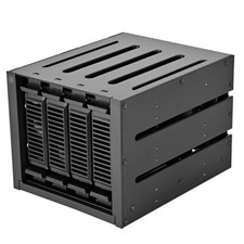 Silverstone FS304B-V 3x5.25inch to 4x3.5inch Bay SAS/SATA HDD/SSD Hot-Swap Cage picture