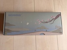YUNZII Gaming Keyboard Keycap PBT Cherry Profile Spring Tea Color picture