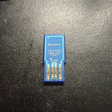Sony 1GB Micro Vault Tiny USB Flash Drive Blue TESTED GUARANTEED picture