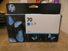 HP 70 CYAN 130ml Ink Cartridge C9452A OEM Expired 2015 DesignJet (New) picture