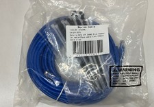50 Feet Maximm Ethernet Cable CT634BL CAT6 Cat 6 50ft Blue w/ Kit Ties & Clips picture