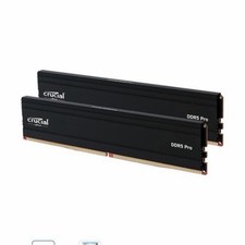 Crucial Pro 160GB (2x64GB + 2x16GB) DDR5-5600 PC5-44800 CL46 UDIMM picture