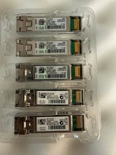 5 Genuine Cisco 10Gb SFP+ Transceivers - 3x SFP-10G-LR & 2x SFP-10G-SR OEM picture