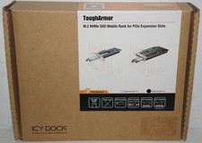 Icy Dock ToughArmor Removable 2-Bay M.2 NVMe SSD to PCIe 4.0 x8 Rack Enclosure picture