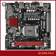 FOR ASROCK B150M-PIO2 DDR4*2 LGA 1151 32GB HDMI D-Sub uDTX Motherboard Test OK picture