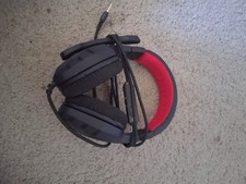 NUBWO U3 Over-Ear Gaming Headset, Boom Mic, Black/Red, 3.5mm, Volume picture