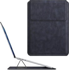 Sleeve Case for MacBook Air 15.3 M3 M2 A3114 A2941 Leather Slim Bag Cover Stand picture