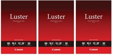 Canon 3 Pack LU-101 Pro Luster Photo Paper (13x19