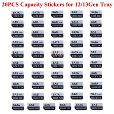 20x For DELL G12/G13 8FKXC G176J KG1CH F238F Tray Caddy Adhesive Stickers Labels picture