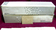 10 BROWN Vintage NOS IBM 96 Col SHORT Data Processing punch Cards 3700 SYSTEM/3 picture