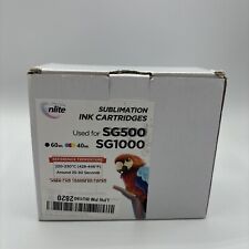 New nlite SG500 SG1000 Sublimation Ink Cartridges High Compatibility  picture