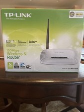 TP-Link Wireless N Router Model TL-WR740N IP 150 Mbps 2.4GHz WiFi Easy Setup NEW picture