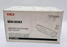GENUINE OKI B6300 HIGH CAPACITY TONER CARTRIDGE 52114502 picture